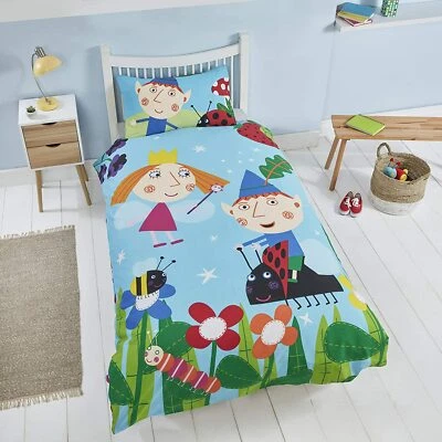 Boys, Girls, Kids & Adult Character Duvet Quilt Cover Bedding Sets Ben and Holly - Image 1 of 4
