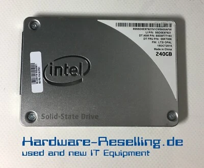 Intel SSD Pro 2500 Series 240GB 6G SATA 2,5" SSDSC2BF240A5L 00UP031 00KT006 - Bild 1 von 2