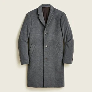 J Crew Ludlow topcoat in wool-cashmere AA149 34S Charcoal - Picture 1 of 1