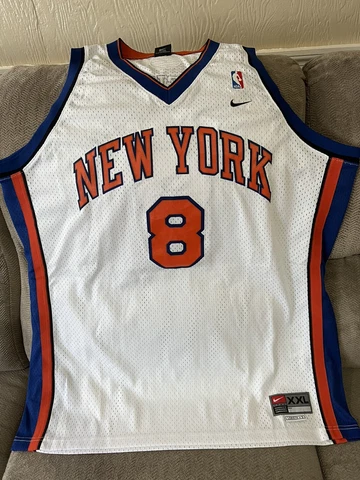 Latrell Sprewell Authentic NY Knicks Nike Jersey XXL Cover