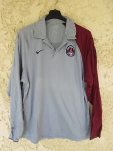 Polo Maillot PSG PARIS SAINT-GERMAIN 2007 vintage NIKE TOTAL 90 shirt gris L - Imagen 1 de 8