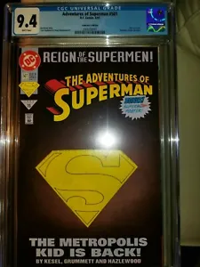 Adventures of Superman 501 CGC 9.4 (2008558001) 6/93, 1st print Collector's Ed - Picture 1 of 10