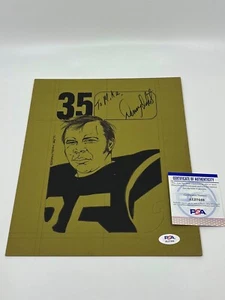 Dennis Onkotz NY Jets signed Autogramm Sketch Art by Mike Swanton PSA DNA - Bild 1 von 3