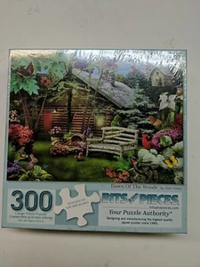 Bits and Pieces Dawn Of Woods Puzzle Large 300 Piece - Picture 1 of 6