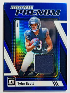 2023 Donruss Optic Tyler Scott Rookie Blue Phenom Prizm RC Patch Bears - Picture 1 of 2