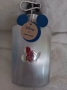 SKU115 - Mickey Mouse Aluminium Trinkflasche mit Schraubverschluss & Karabinerhaken - Bild 1 von 4