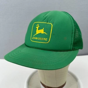 De colección John Deere Trucker Swingster SnapBack Sombrero Verde Espuma Ala Cordón - Imagen 1 de 14