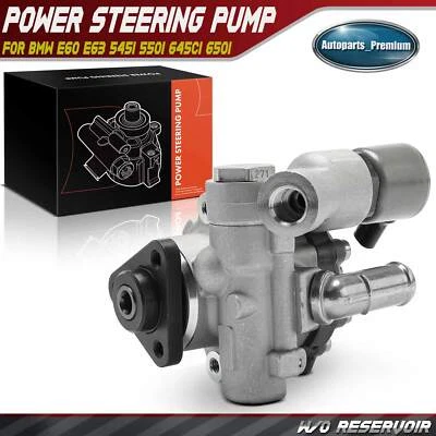 Bomba de dirección asistida sin polea para BMW E60 E63 545i 550i 645Ci 650i V8 4,4 L 4,8 L Foto 1 de 4