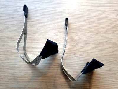 paire de cales pieds PRISMA ITALY vélo COURSE neuf epoque - Photo 1/4