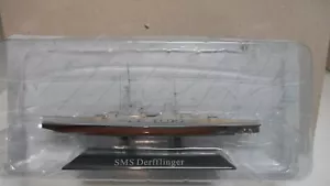 CRUISER BATTLE WARSHIP SMS DERFFLINGER 1914-19 1:1250 ATLAS by AGOSTINI n13 - Picture 1 of 2