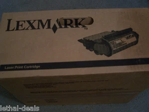 Lexmark 12A5140 High Yield Black Toner Cartridge INK T610 T612 Remanufactured - Picture 1 of 4