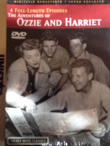 OZZIE AND HARRIET (DVD NEW, DIGITALLY REMASTERED/SOUND ENHANCED ORIGINAL SHRINK) - Imagen 1 de 1