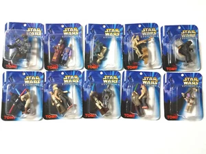 STAR WARS EPISODIO 1 Set figure mini blister Tomy Yujin Hasbro Star Wars GIAPPONESE - Foto 1 di 9