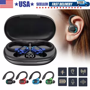 Wireless Bluetooth Headphones TWS Earphones Earbuds In Ear For iPhone Android - Picture 1 of 20