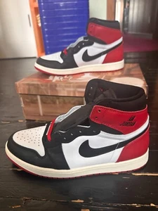 PERFECT 11.5 US - Air Jordan 1 Retro OG High Black Toe Reimagined NIB Unworn - Picture 1 of 13