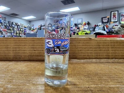 Винтажное высокое дробовое стекло NASCAR Dale Earnhardt #3 - Изображение 1 из 2