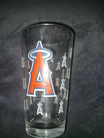 Angels Baseball Pint Glass Cover