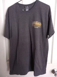 Sturgis Motorcycle Men T-Shirt Large Gray Rally 82nd Annual 2022 - Picture 1 of 5