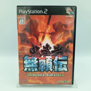 Onimusha Buraiden PS2 PlayStation 2 Original Samurai Japanese No Manual - Picture 1 of 6