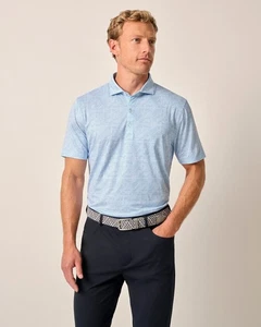 Polo Johnnie-O Jersey Performance - Estampado Gastón Maliblu Talla L - Imagen 1 de 1