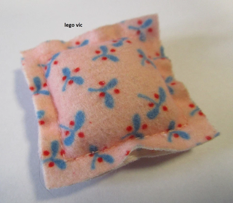 Lego 71231 Cloth Pillow Red Berries Oreiller coussin Scala 3270 3201 MOC A58 - Photo 1/1