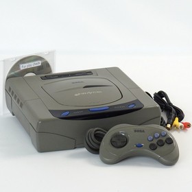 Sega Saturn GREY Console HST-3210 -20Pin Drive- Tested System -NTSC-J- 51038075