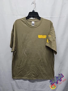 Maglietta Gildan Annual Riding Into History 2017 Moto Rally Vintage Taglia XL - Foto 1 di 14