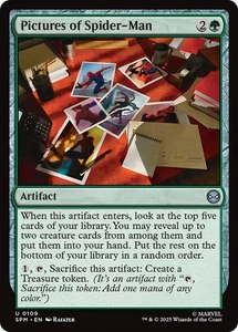 MTG magic 1x Pictures of Spider-Man FOIL (M/NM) Marvel's Spider-Man - Foto 1 di 1