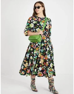 NWT Kate Spade Flower Bed Lawn Dress XXL Floral Multicolor - Picture 1 of 9