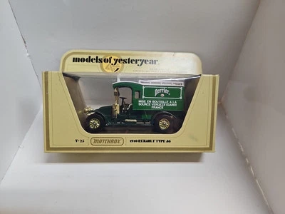 Matchbox Models of Yesteryear 1910 Renault Type AG 'Perrier" MIB Y-25 - Image 1 of 4