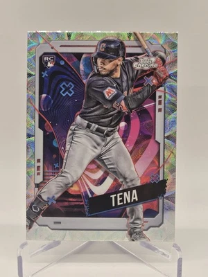 JOSE TENA Nucleus Refractor Rookie Card | 2024 Cosmic Chrome NATIONALS #8 - Image 1 of 2
