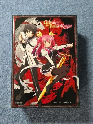 CHIVALRY OF A FAILED KNIGHT - LIMITED PREMIUM EDITION - BLU-RAY / DVD - SENTAI Foto 1 de 4