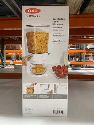 Dispensador de cereales OXO Good Grips - Contenedor de almacenamiento de alimentos secos en encimera Foto 1 de 4