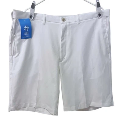 NUEVO Haggar Hombres Talla 40 x 9.5" Entrepierna Cool 18 Pro Cintura Expandible Plisada Foto 1 de 4