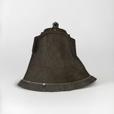 Старинный 1920-х Whiting and Davis серебряный металлический сетки дамы flapper вечерняя сумочка - Изображение 1 из 4