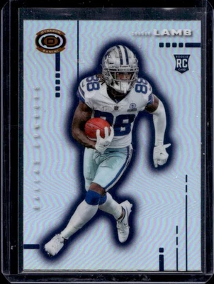 2020 Chronicles CeeDee Lamb Dynagon RC Rookies Silver #D-11 Cowboys - Image 1 of 2