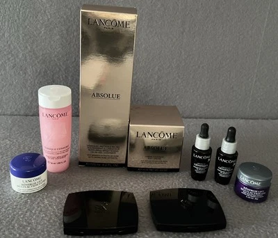 Lot of 9 Lancome Skin & eye care and make up, Absolue, see description.  All New - Image 1 of 4