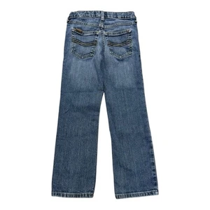 Ariat B5 Slim Bootcut Blue Denim Jeans Youth Boys Size 5 Western Rodeo Cowboy - Picture 1 of 14
