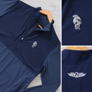 Monterey Peninsula Country Club 1/4 Zip Men's S Straight Down 100th Anniversary - Picture 1 of 7