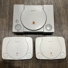 Sony PlayStation 1 PS1 lot (3) Consoles Only For Parts or Repair