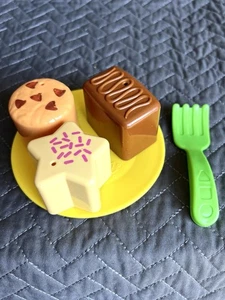 Fisher Price Laugh & Learn Food Truck Ersatzteile • Plätzchen Teller Gabel - Bild 1 von 8