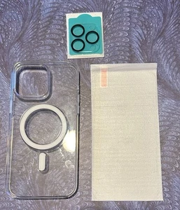 Apple iPhone 14 Pro Max MagSafe Case Clear With Extras - Picture 1 of 1