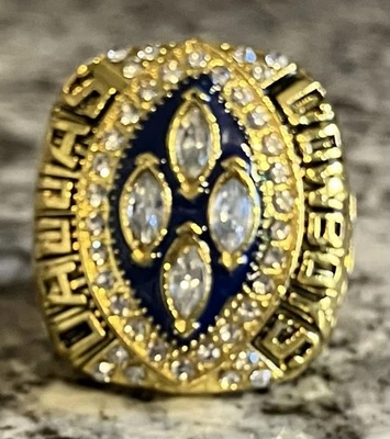 1993 DALLAS COWBOYS SUPER BOWL XXVIII CHAMPIONSHIP RING! IRVIN! - Image 1 of 3