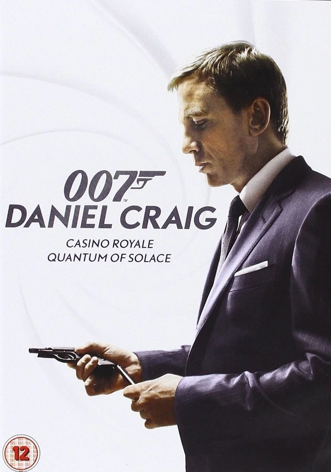 Casino Royale & Quantum of Solace Daniel Craig 007 Collection MGM UK DVD L
