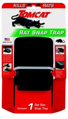 Tomcat Rat Snap Trap Pack de 8 Foto 1 de 2