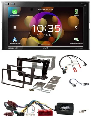 JVC DAB Lenkrad 2DIN Bluetooth USB Autoradio für Mazda 6 2010-2012 aktiv Klavier - Bild 1 von 4