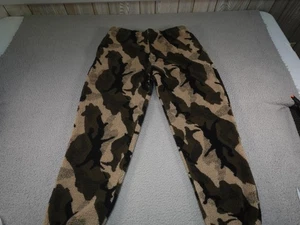 Mountain Outdoor Hose Herren Medium Grün Camouflage Sherpa Fleece Jogginghose Camping - Bild 1 von 10