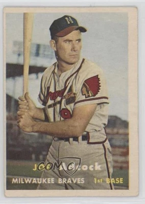 1957 Topps Joe Adcock #117 - Image 1 of 2