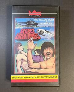 Master Arts VHS Secret Executioners 1982 Godfrey Ho Martial Arts Kung Fu Magic
