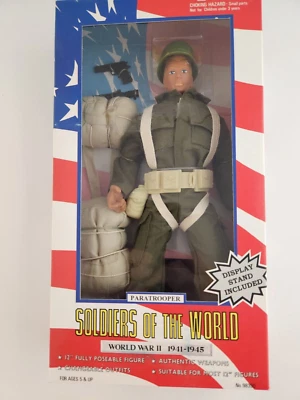 SEGUNDA GUERRA MUNDIAL PARACAIDISTA ESTADOUNIDENSE SOLDADOS FORMATIVOS DEL MUNDO 1997 S60 Foto 1 de 3